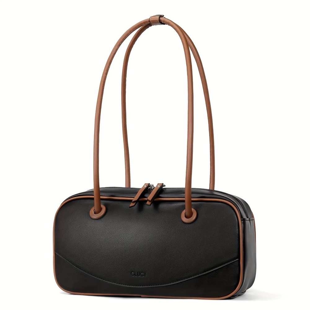 ❤️‍🔥 CLUCI Women’s Designer Vegan Leather Top Handle Handbag - Picture 3 of 14